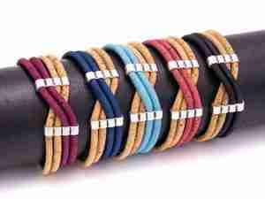 Selection of Cork Bracelets