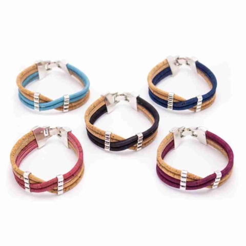 5 Cork Bracelets