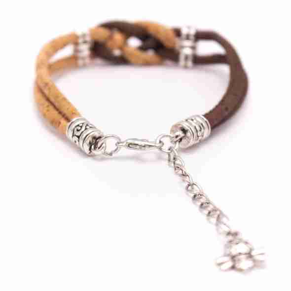 Closure of cork bracelet