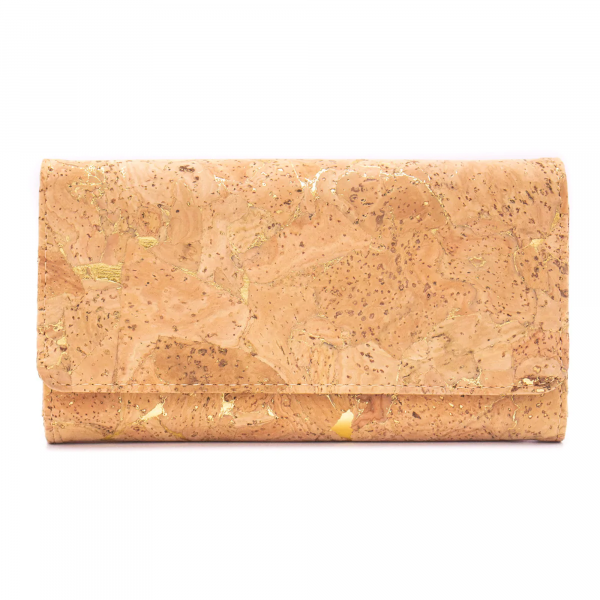 Cork Wallet With Gold Sprinkles