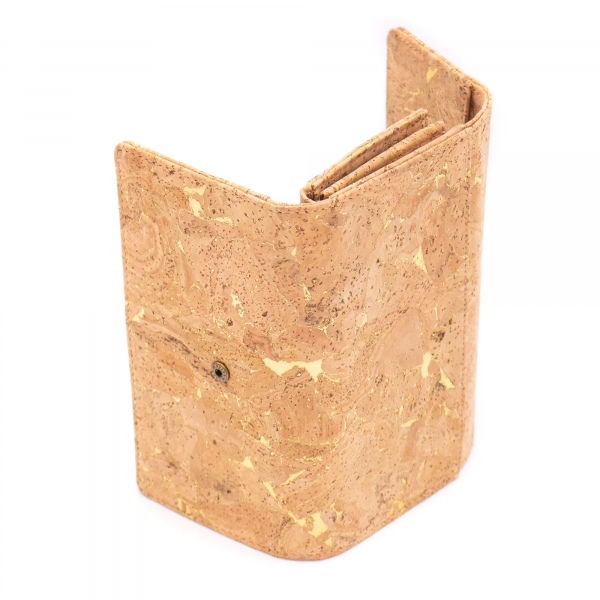 Cork Wallet With Gold Sprinkles