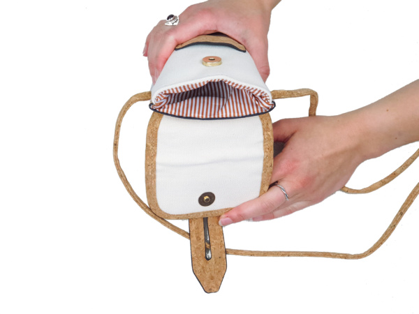 Crossbody Phone Sling Bag in White